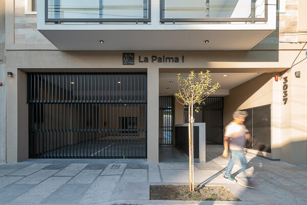 Recorte fachada Edificio La Palma