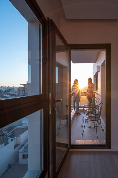 Amanecer Edificio La Palma